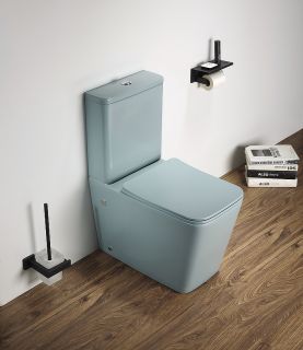 Унитаз CeramaLux 2170AXMLG с бачком и сиденьем Микролифт