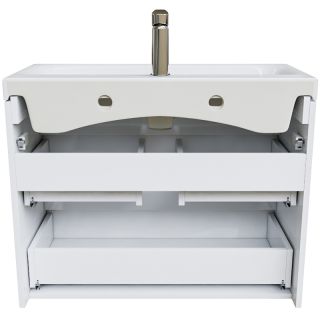 Тумба с раковиной IDDIS Zodiac 80 ZOD8CB0i95K подвесная Белая