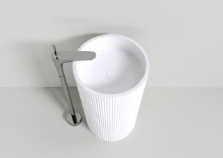 Напольная раковина NT Bagno Bravo NT703 50см белый матовый