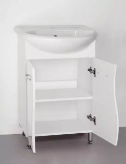 Тумба под раковину Style Line Эко Стандарт ЛС-000010055 55см белый