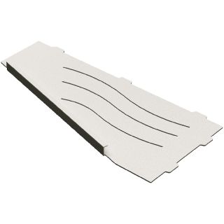 Металлическая полка RGW MT-11W R 49279911-01R угловая Белая