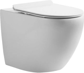 Унитаз Orange C07-100w безободковый, сиденье с микролифтом