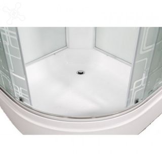 Душевая кабина Deto ЕМ2710 с гм. и эл. 100х100х220 см