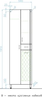 Колонна Style Line Эко Стандарт ЛС-00000449