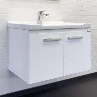 Тумба с раковиной Comforty Рига 00-00018684 72 см белый