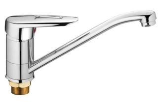 Смеситель для кухни Haiba HB4907 хром