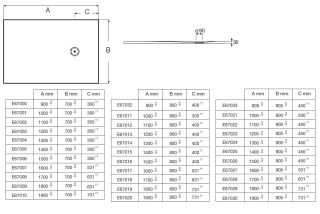 Душевой поддон Jacob Delafon Singulier E67023-SHM 120x90 см белый