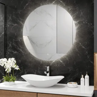 Зеркало Reflexion Hoop RF4311HO с LED подсветкой и сенсорным 80х80