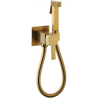 Гигиенический душ со смесителем CeramaLux KBS/007 матовое золото