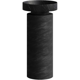 Раковина накладная Armadi Art Sole Corian 801-NM 40 см Nero Marquina