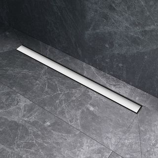 Душевой лоток AM.PM MasterFlow 90 W01SC-U11-090-04SB с решеткой Хром матовый / под плитку Tile