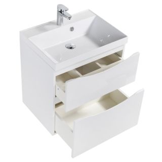Тумба под раковину BelBagno Marino 90см Bianco Lucido MARINO-H60-900-2C-SO-BL-P