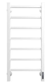 Электрический полотенцесушитель Larusso Астор П7 35x80см белый матовый 4670078536624