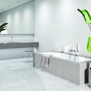 Смеситель для ванны и душа Kludi Nova Fonte Puristic хром 205400515