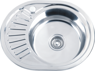 Кухонная мойка РМС MD8-5745OVR нержавеющая сталь