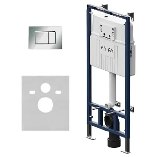 Инсталляция для подвесного унитаза Am.Pm MasterFit I012710.0251 с клавишей ProC S механическая хром