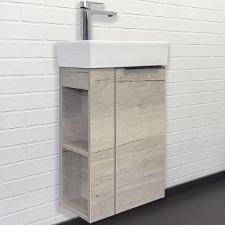 Тумба с раковиной Comforty Матэ 00-00015132 41.5 см Дуб дымчатый