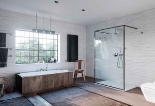 Встраиваемый смеситель для ванны и душа Kludi Ameo с термостатом хром 418300575