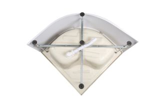 Душевая кабина Deto L 910 N с гидромассажем  100х100х200 см