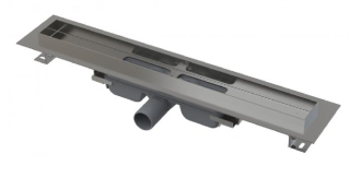 Душевой лоток AlcaPlast Professional Low для цельной решетки 105см хром APZ106-1050