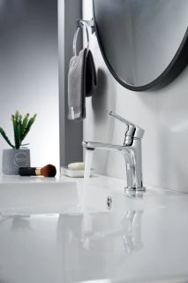 Cмеситель для раковины Knotlor KN-60, хром