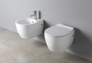 Подвесной унитаз Isvea Sentimenti 10AR02007SV безободковый белый