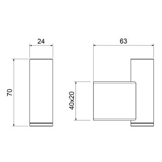 Крючок Timo Luiro 18511/00 хром