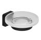 Мыльница Kludi Vela S 2598539 чёрный матовый