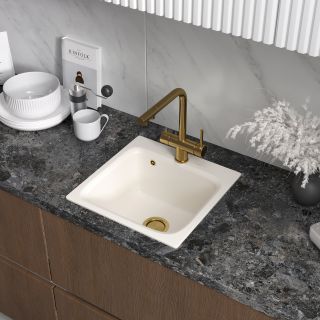 Мойка кухонная Reflexion Base 43-WH RX0743WH белый