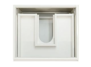 Подвесная тумба под раковину Эстет Dallas Luxe ФР-00002305 Л/П 115см один ящик белый