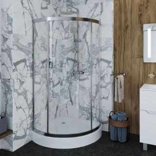 Душевой уголок Am.Pm Tender Solo Slide W45G-315-090TM 90x90 см хром