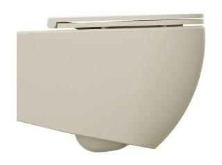 Подвесной унитаз Isvea Infinity 10NF02001SV-2K безободковый крышка микролифт слоновая кость