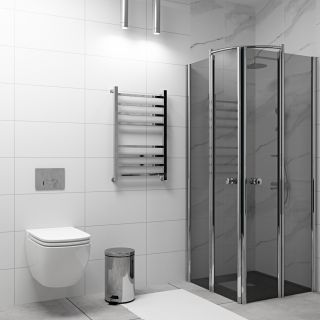 Полотенцесушитель водяной Indigo Aletto LALWPF80-50 80x50 см хром