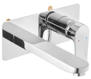 Встраиваемый смеситель для раковины Swedbe Platta 5500 хром