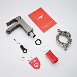 Смеситель для раковины Raglo R01.10.09 графит