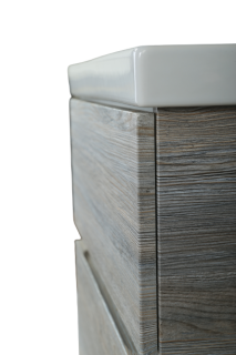 Подвесная тумба под раковину Art&Max Techno 60см сосна AM-Techno-600-2C-SO-LW635