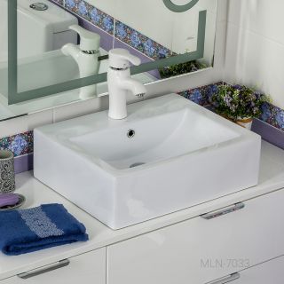 Накладная раковина Melana 7033-805 52см белый