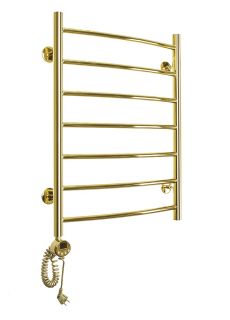 Полотенцесушитель электрический Domoterm Калипсо П7 500x700 EL золото