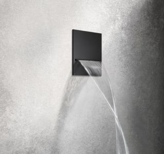 Каскадный верхний душ Gessi Cascata 20295.706 20 см чёрный