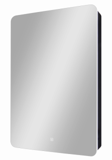 Зеркало-шкаф с подсветкой Continent Eltoro Black МВК113 56см чёрный