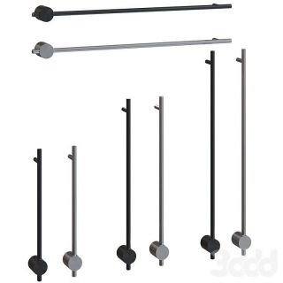 Электрический полотенцесушитель Broner Bruno NF.BR.007.080.0000.S 80 см без кнопки сатин