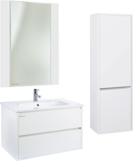 Зеркало Bellezza Лоренцо 80см белый 00000007023