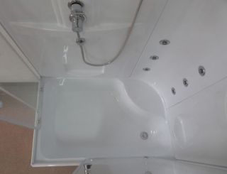 Душевая кабина Royal Bath BP левая стекло прозрачное 100x80см RB8100BP2-T-L