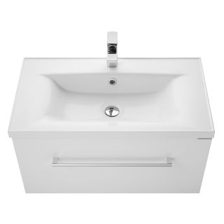 Тумба под раковину Акватон Мадрид М 80см белый 1A126801MA010
