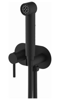 Гигиенический душ со смесителем Splenka S96.52.06 чёрный