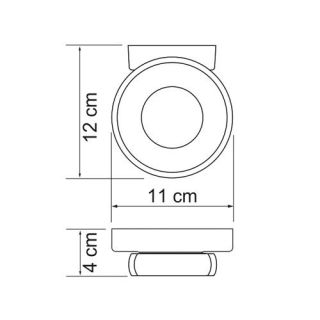 Wasserkraft Berkel K-6829 Мыльница стеклянная
