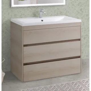 Тумба под раковину ArtMax Family FAMILY-900-3C-PIA-PB 90 см белая сосна