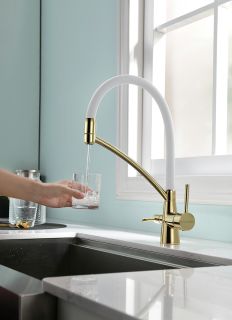 Смеситель для кухни Paulmark Siegen Si213111-Gw золото