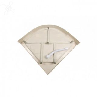 Душевая кабина Deto L 908 с гидромассажем  80х80х215 см