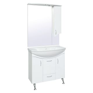 Зеркальный шкаф Runo правый Севилья 85 (00000000595)